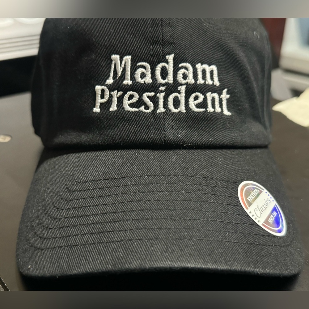 Madam President - dad hat - baseball cap - several colors on hand